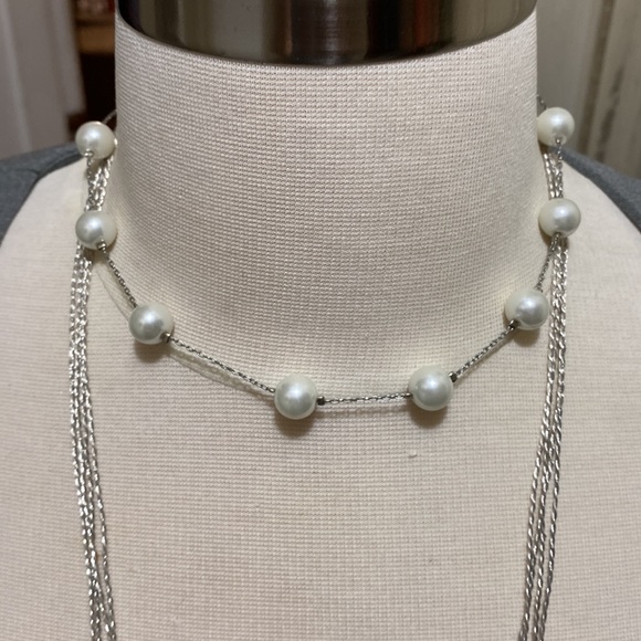 Lida Baday gray cardigan sweater set; size Medium; poly/viscose blend - Picture 7 of 8